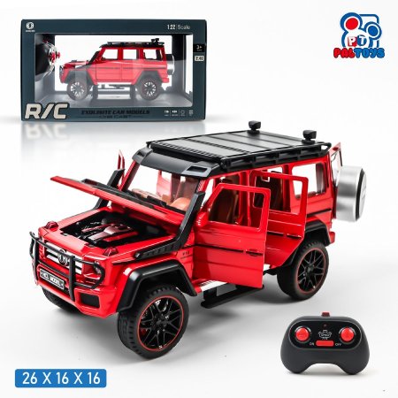 سيارة ديكاست ريموت كنترول حديد مع دخان Mercedes G-Class / G-Wagen Style RC